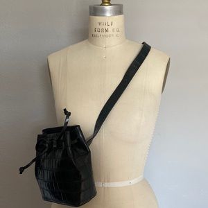 Oak + Fort Faux Leather Bag